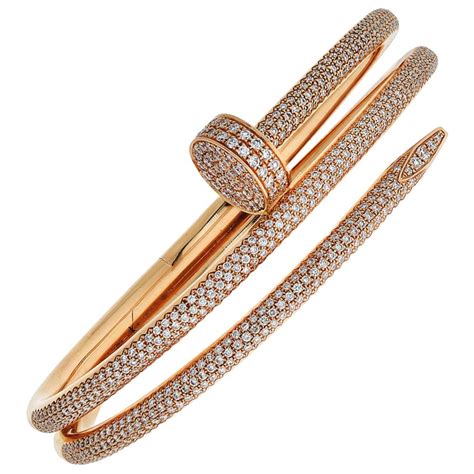 cartier diamond nail bracelet|cartier bracelets.